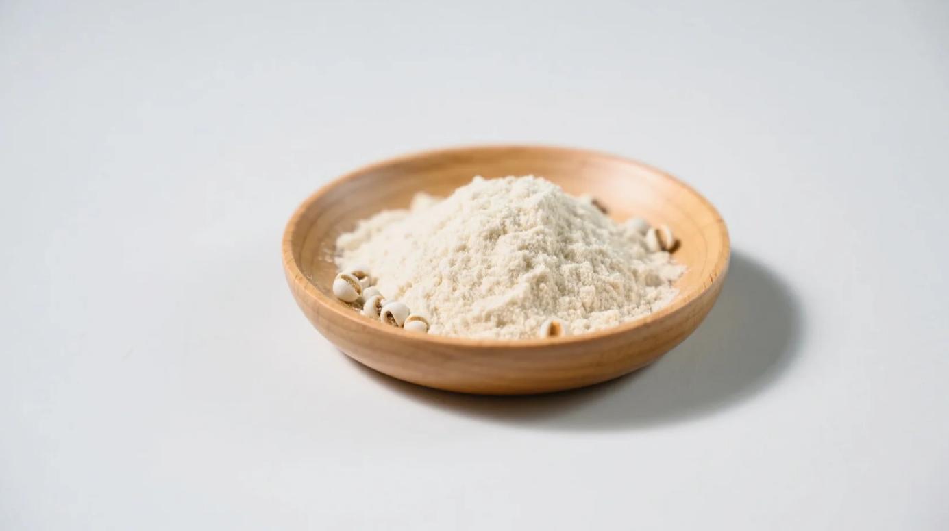 Poudre de graines de coix biologique organic coix seed powder