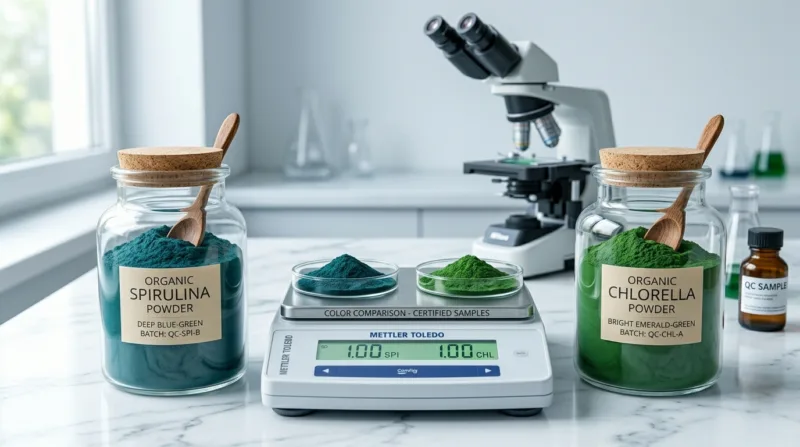 Que Savez-Vous Des Bienfaits Pour La Santé Des Algues, Des Superaliments Spiruline Et Chlorelle Spirulina Vs. Chlorella A Complete Comparison For B2B Buyers