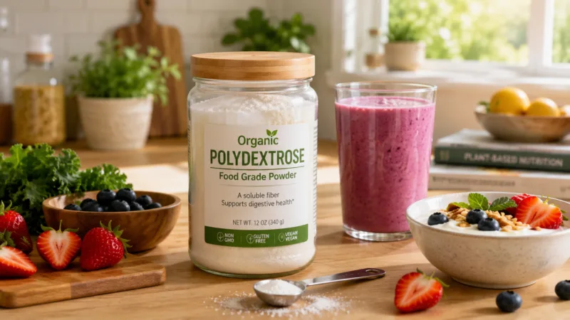 Polydextrose, Nouvelle Fibre Star Et Prébiotiques Organic Polydextrose Health Guide Gut Health, Blood Sugar, And Daily Usage Benefits