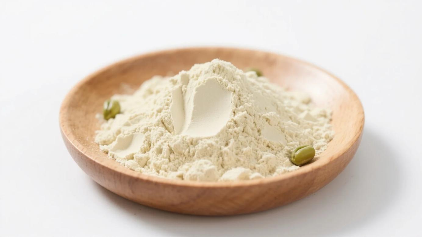 Poudre de protéine de haricot mungo biologique organic mung bean protein