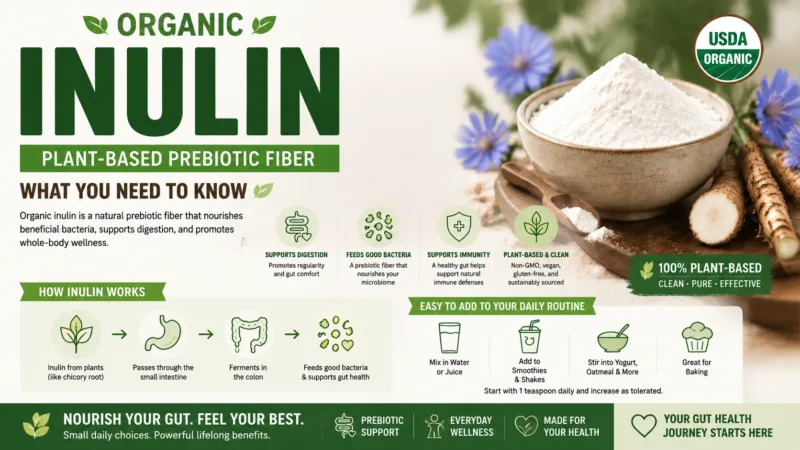 Guide D’Achat De L’Inuline Biologique : Choisir, Comparer Et Utiliser La Poudre Et Le Sirop D’Inuline Organic Inulin Buying Guide Choose, Compare &Amp; Use Inulin Powder &Amp; Syrup