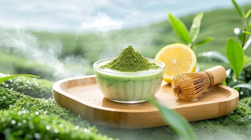 Poudre D'Extrait De Thé Vert Bio : Exploitez Le Pouvoir Antioxydant De La Nature Pour L'Énergie, La Longévité Et Le Bien-Être Organic Green Tea Extract