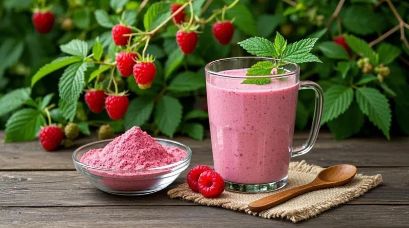 Poudre De Framboise Biologique Et Poudre De Jus De Framboise : Le Secret Éclatant De La Nature Pour Un Bien-Être Riche En Antioxydants Organic Raspberry Powder