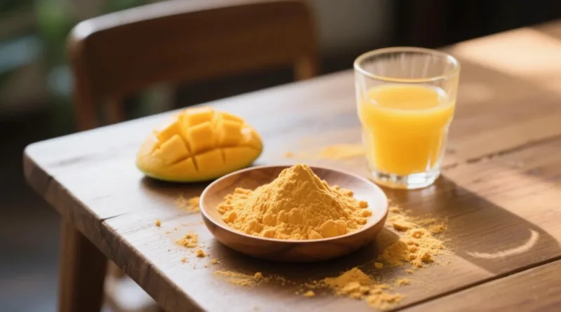 Poudre De Mangue Biologique Et Poudre De Jus De Mangue : Le Superfruit Tropical Qui Dynamise Le Bien-Être Mondial
