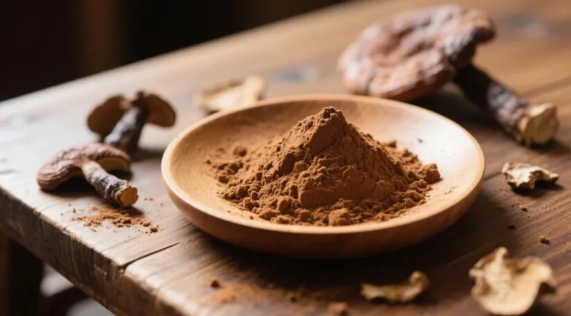 Le Pouvoir Intemporel Du Reishi Biologique En Poudre Et En Extrait : L’adaptogène De La Nature Pour L’immunité, La Longévité Et Le Bien-Être Holistique Organic Reishi Powder