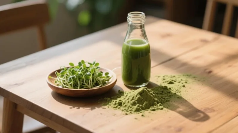 Quels Sont Les Bienfaits De La Poudre De Luzerne ? Le Secret Du Géant Vert : Poudre D'Herbe Et Jus De Luzerne Biologiques Organic Alfalfa Grass Juice Powder