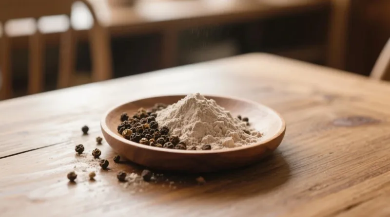 Pourquoi Le Poivre Noir Est-Il Ajouté Aux Compléments ? Le Secret Épicé De La Poudre D’Extrait De Poivre Noir Bio Organic Black Pepper Extract Powder