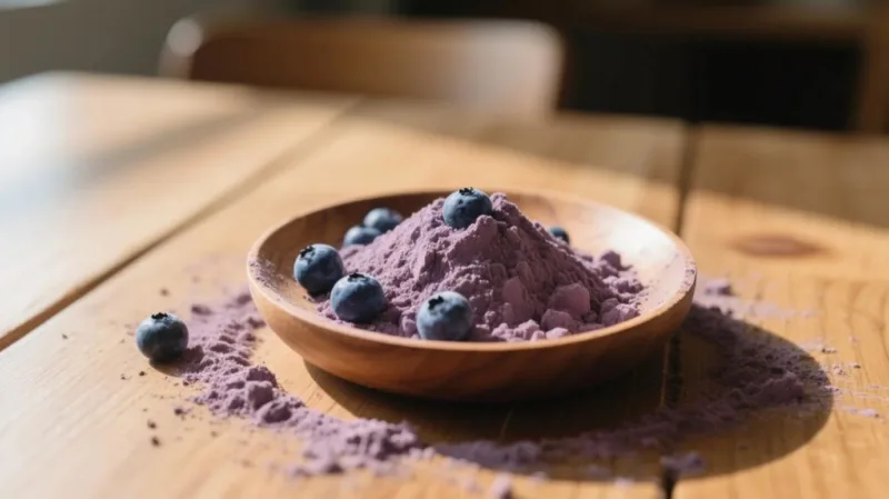 Combien De Poudre De Myrtille Bio Devriez-Vous Prendre Par Jour ? Un Guide Fondé Sur La Science Organic Blueberry Powder