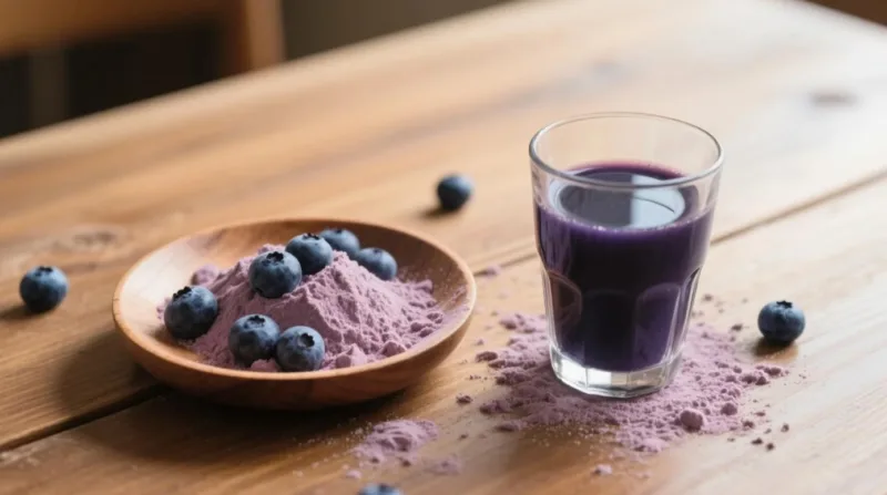 À Quoi Sert La Poudre De Myrtille ? Découvrez La Puissance De La Poudre De Myrtille Bio Et Du Jus En Poudre Organic Blueberry Powder