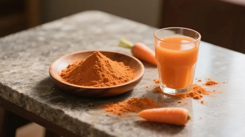 La Poudre De Carotte A-T-Elle Le Goût De La Carotte ? Racine Entière Vs. Poudres De Jus Organic Carrot Juice Powder