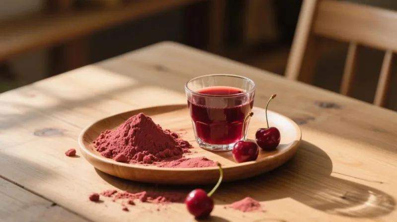 Que Fait La Cerise Pour Votre Corps ? Le Duo Dynamique De La Poudre De Cerise Et De La Poudre De Jus De Cerise Biologiques Organic Cherry Juice Powder