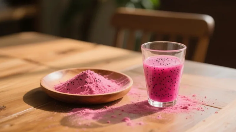 Quels Sont Les Bienfaits Du Fruit Du Dragon ? Le Pouvoir Vibrant De La Poudre Et De La Poudre De Jus De Fruit Du Dragon Bio Organic Dragon Fruit Powder