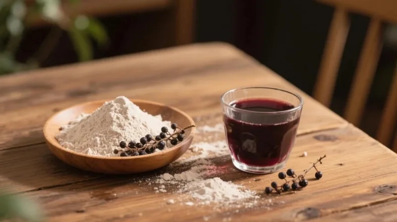 Que Fait Le Sureau Pour Votre Corps ? La Magie Immunostimulante De La Poudre De Sureau Biologique Et De La Poudre De Jus Organic Elderberry Juice Powder &Amp; Organic Elderberry Powder