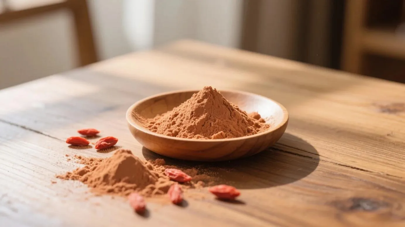 Organic Goji Powder Poudre De Goji Biologique