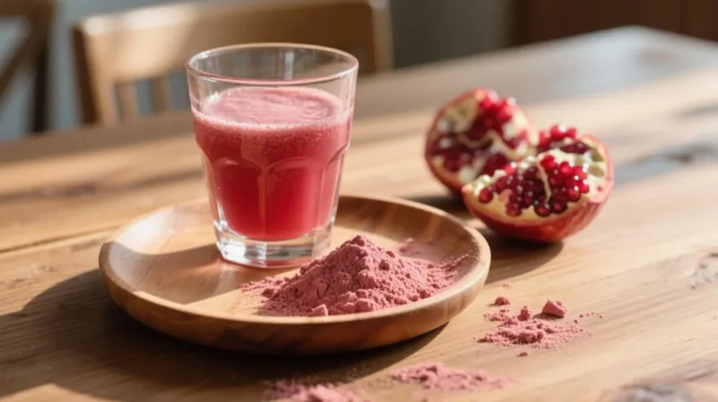 Poudre De Grenade Biologique Vs Jus Frais : La Poudre Est-Elle Aussi Nutritive ? Organic Pomegranate Powder