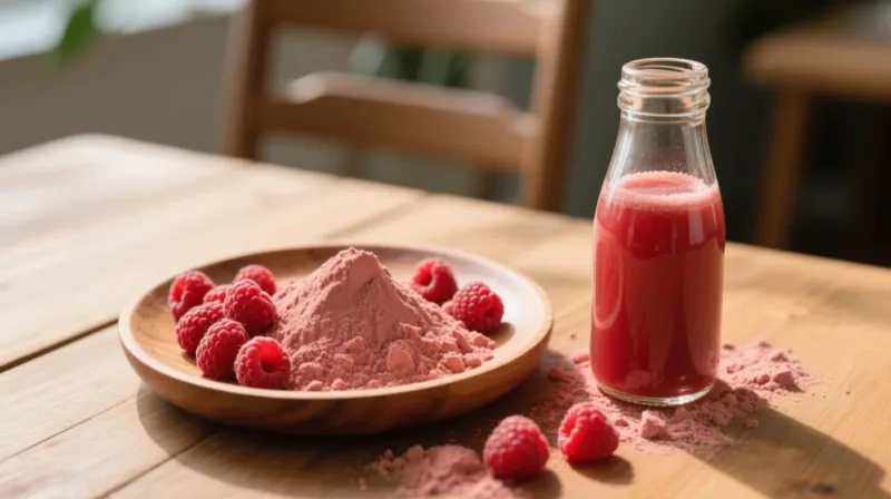 Bienfaits De La Framboise Pour La Santé : Nutrition, Antioxydants Et Guide Bien-Être Organic Raspberry Powder &Amp; Juice