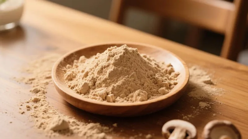 Comment Prendre De La Poudre De Champignon Shiitaké ? Des Façons Créatives D'Utiliser La Poudre De Shiitaké Bio Organic Shiitake Powder