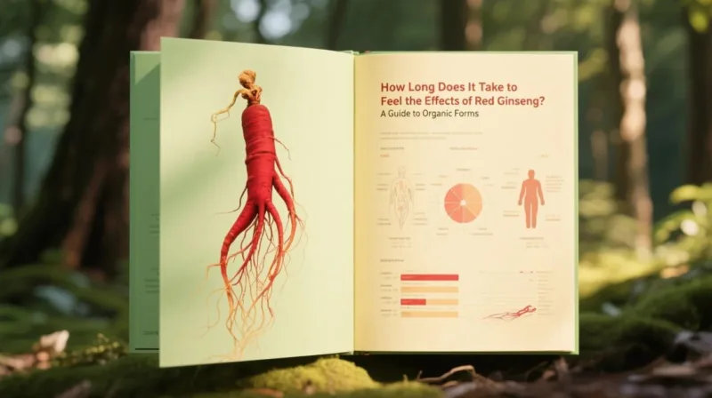 Combien De Temps Faut-Il Pour Ressentir Les Effets Du Ginseng Rouge ? Délais De La Racine, De La Poudre Et De L’extrait Bio How Long Does It Take To Feel The Effects Of Red Ginseng