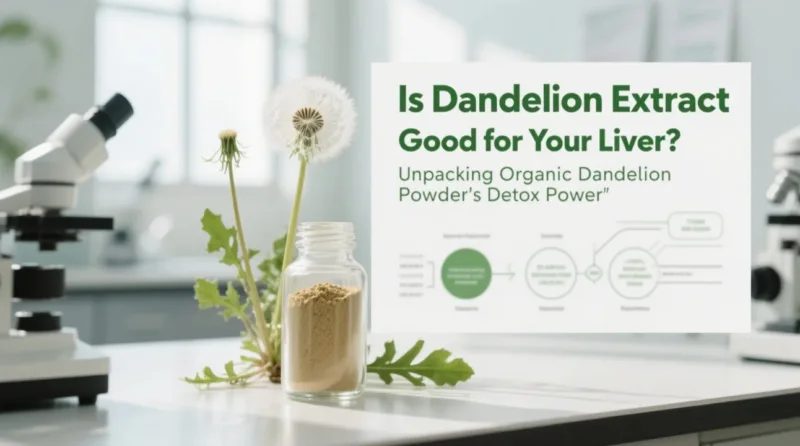 L’extrait De Pissenlit Est-Il Bon Pour Le Foie ? Le Pouvoir Détox De La Poudre De Pissenlit Bio Is Dandelion Extract Good For Your Liver