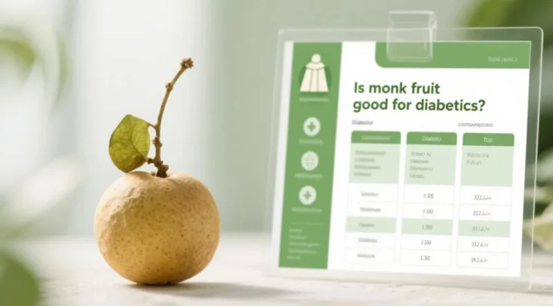 Le Fruit De Moine Est-Il Bon Pour Les Diabétiques ? Pourquoi La Poudre D'Extrait Biologique Est Le Bon Choix Sucré Is Monk Fruit Good For Diabetics