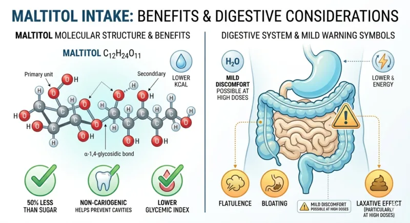 Maltitol : Effets Secondaires, Bienfaits Et Sécurité — Ce Que Dit Vraiment La Science Maltitol Side Effects, Benefits, And Safety What The Science Actually Says