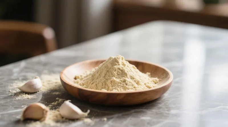 Peut-On Utiliser La Poudre D'Ail À La Place De L'Ail Frais ? La Percée De La Chimie Des Saveurs Organic Garlic Powder
