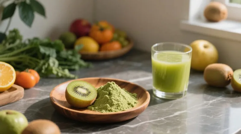 Comment Utiliser La Poudre De Kiwi ? Découvrez La Polyvalence Des Poudres De Kiwi Bio Et De Jus De Kiwi Organic Kiwi Powder &Amp; Juice Powder