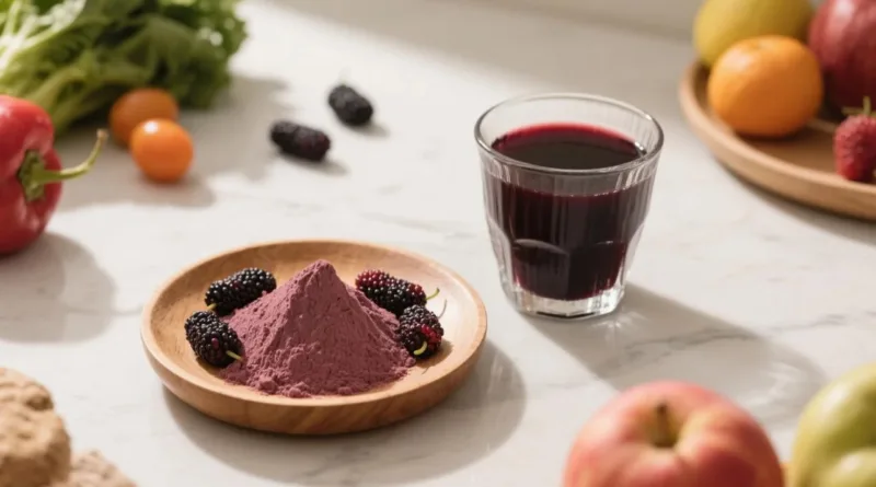 La Poudre De Mûre Éclaircit-Elle La Peau ? Découvrir La Science Derrière Les Poudres De Mûre Et De Jus De Mûre Biologiques Organic Mulberry Juice Powder &Amp; Powder