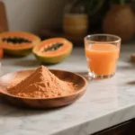 Comment boire la poudre de papaye ? Des façons délicieuses et nutritives d’en profiter !