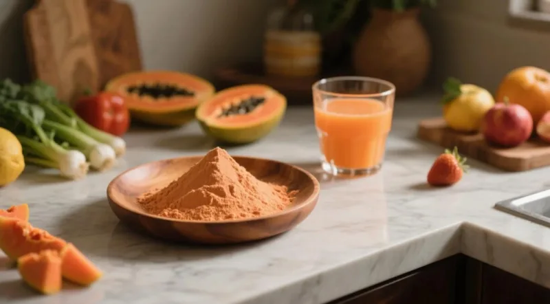 Comment Boire La Poudre De Papaye ? Des Façons Délicieuses Et Nutritives D’En Profiter ! Organic Papaya Powder &Amp; Juice Powder