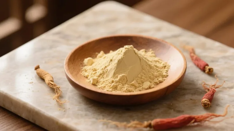 À Quoi Sert La Poudre D’Extrait De Ginseng ? Au-Delà De L’Énergie Et Du Bruit De Bureau Organic Red Ginseng Root Powder
