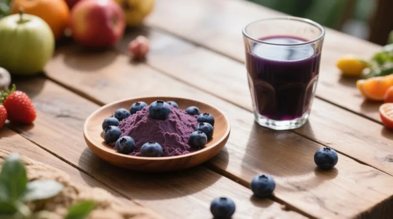 Envie Du Pouvoir Sucré Et Antioxydant Des Myrtilles ? Découvrez Les Poudres De Myrtille Biologique ! Organic Blueberry Juice Powder