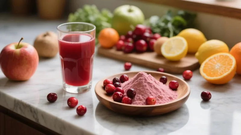 Envie D'Une Dose Quotidienne D'Antioxydants Et De Bien-Être ? Avez-Vous Découvert La Poudre De Canneberge Bio ? Organic Cranberry Powder &Amp; Juice