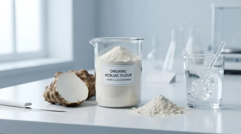 Qu’Est-Ce Que La Farine De Konjac Biologique Et Pourquoi Gagne-T-Elle En Popularité Dans L’Industrie Des Aliments Santé ? What Is Organic Konjac Flour Composition, Functional Properties And Food Applications