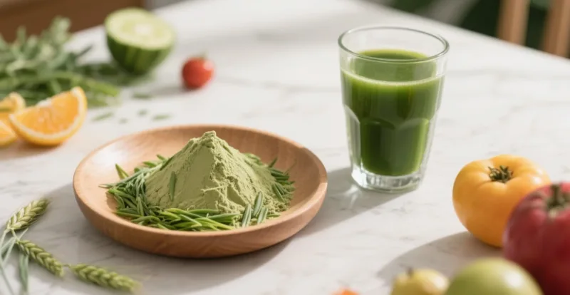 Pourquoi Choisir La Poudre De Jus D'Orge Biologique Plutôt Que D'Autres Superaliments Verts ? Organic Barley Grass Powder