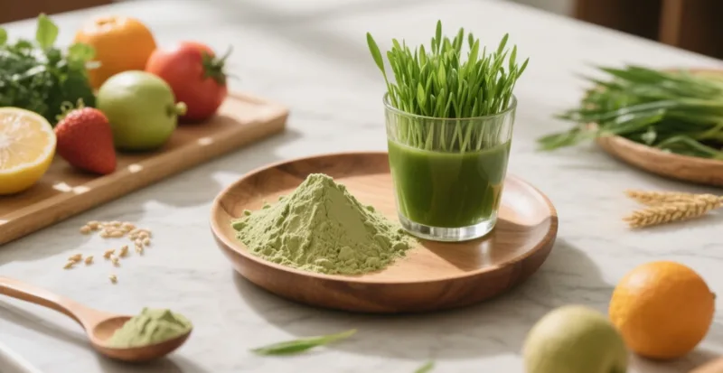 Comment La Poudre D’herbe D’orge Bio Soutient La Détoxification Naturelle Et La Purification Organic Barley Grass Powder