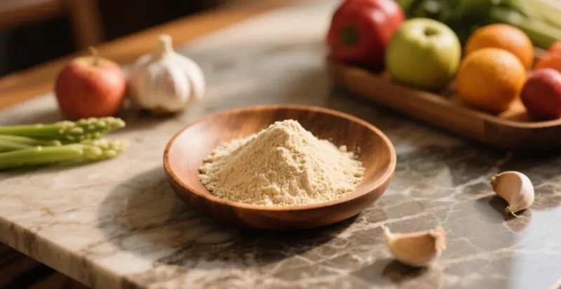 Comment La Poudre D’Ail Biologique Rehausse Naturellement La Saveur Organic Garlic Powder