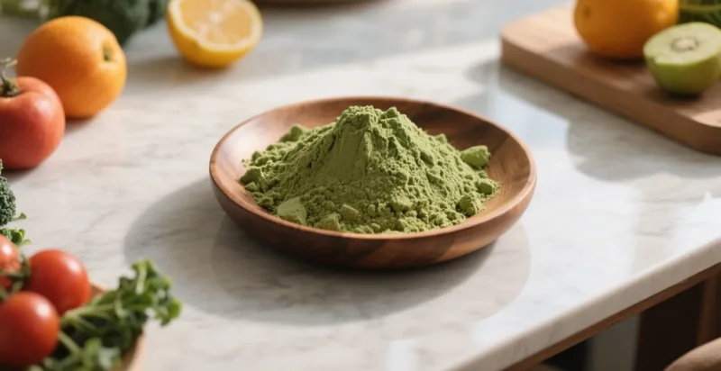 Comment La Poudre De Chou Frisé Biologique Renforce L’immunité Et Le Bien-Être Général Organic Kale Powder
