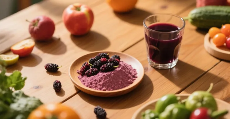 Guide D’Achat De La Poudre De Mûre : Normes De Qualité Pour Les Produits À Base De Mûre Bio Organic Mulberry Juice Powder