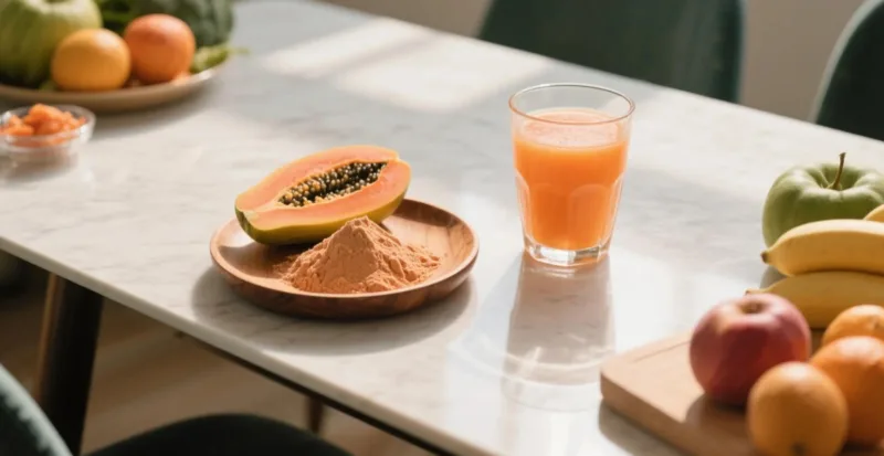 Pourquoi Choisir La Poudre De Papaye Biologique Pour Vos Formulations D’aliments Et De Boissons Fonctionnels ? Organic Papaya Powder &Amp; Juice