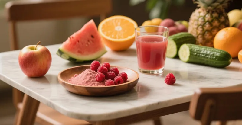 Les 7 Principaux Avantages De La Poudre De Jus De Framboise Biologique Pour Les Boissons Fonctionnelles Organic Raspberry Powder &Amp; Juice