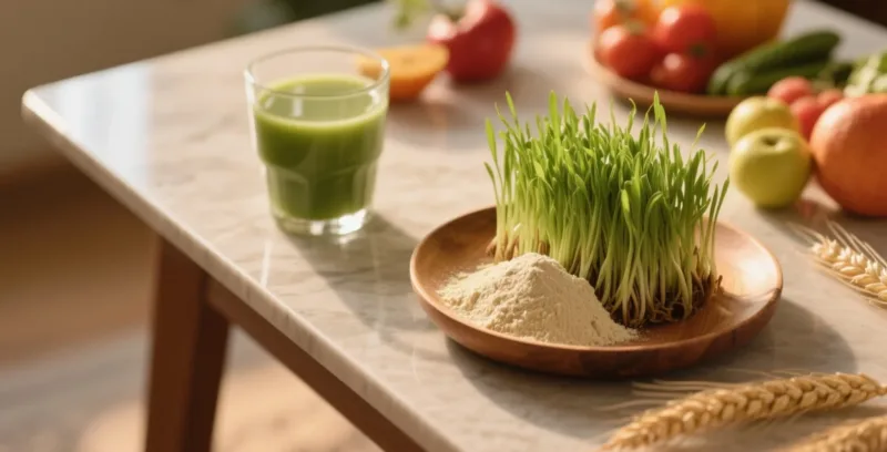 Pourquoi Choisir La Poudre De Jus D'Herbe De Blé Biologique Pour Une Valeur Nutritionnelle Maximale Organic Wheatrass Powder