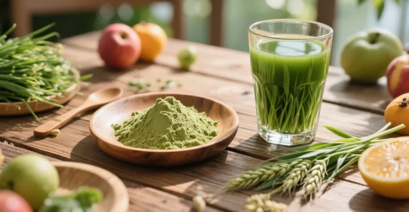 La Poudre D'Herbe D'Orge Biologique Est-Elle La Clé Pour Alcaliniser Votre Corps Naturellement ? Organic Barley Grass Powder &Amp; Juice