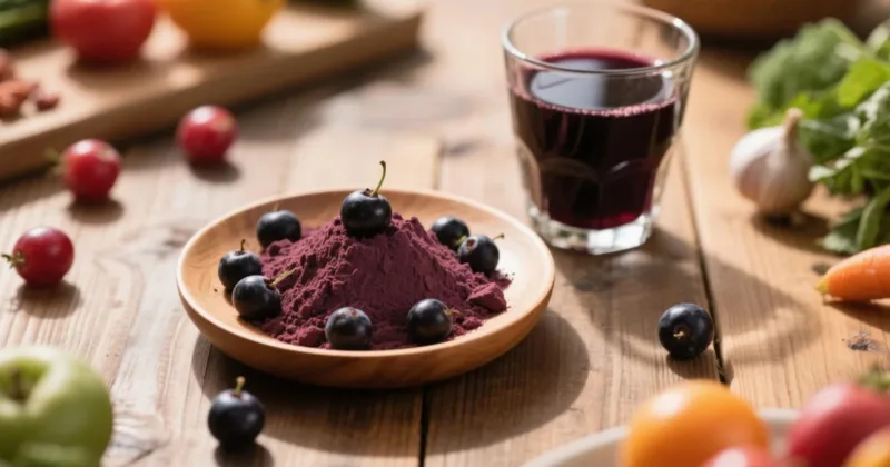 Pourquoi La Poudre De Cassis Bio Change La Donne Dans Les Boissons Fonctionnelles Organic Black Currant Powder