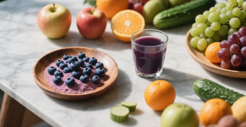 5 Bienfaits Surprenants De La Poudre De Jus De Myrtille Biologique Pour La Santé Cardiaque Organic Blueberry Powder