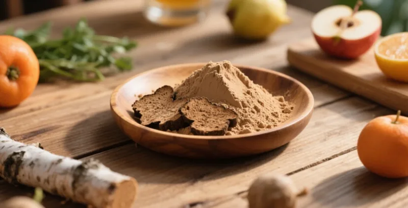 La Poudre D'Extrait De Chaga Biologique Peut-Elle Aider À Réduire Naturellement Le Stress Oxydatif ? Organic Chaga Powder