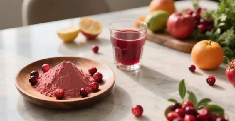 La Demande Croissante De Poudre De Jus De Canneberge Biologique Sur Le Marché Des Nutraceutiques Organic Cranberry Powder &Amp; Juice
