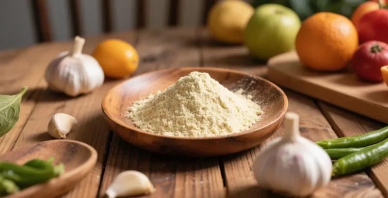 Les 5 Principaux Avantages De La Poudre D'Ail Biologique Dans Les Assaisonnements Et Les Sauces Organic Garlic Powder