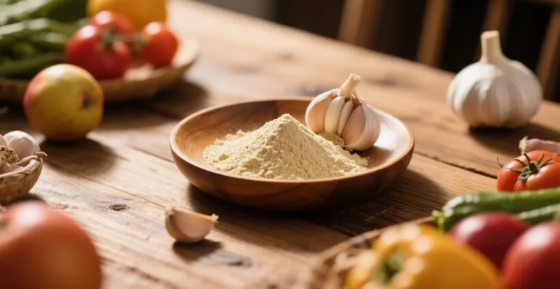 Poudre D'Ail Bio Vs Ail Frais : Lequel Est Le Meilleur Choix Pour Les Fabricants ? Organic Garlic Powder