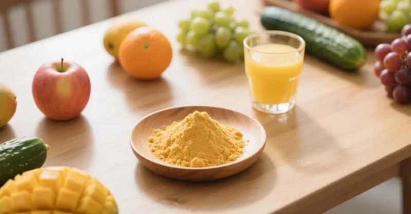 Poudre De Jus De Mangue Biologique Ou Mangue Fraîche : Laquelle Gagne ? Organic Mango Powder